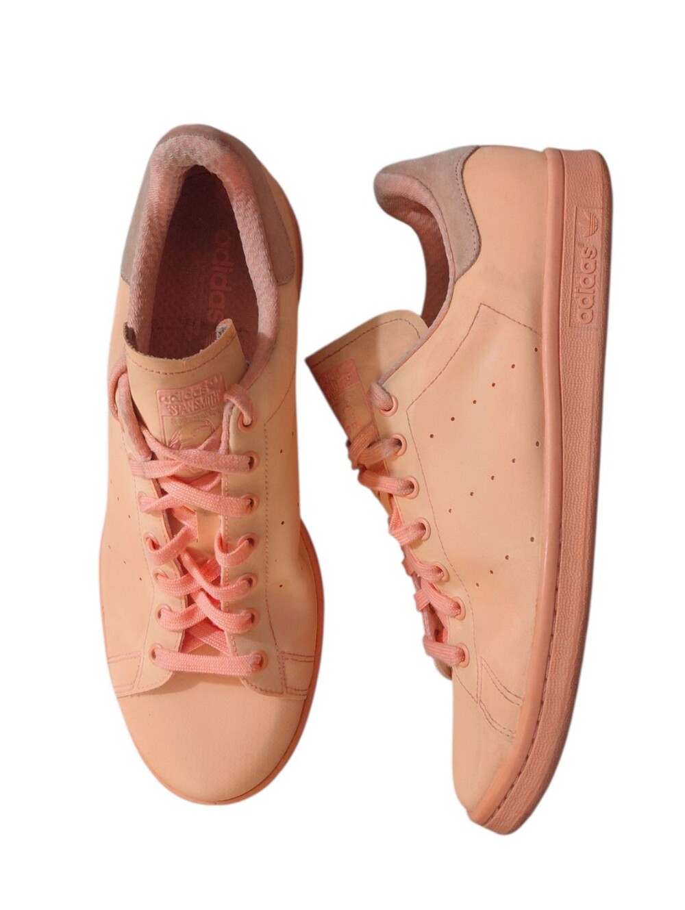 Adidas Stan Smith Adicolor Men's Sun Glow Peach Sneakers Size 12